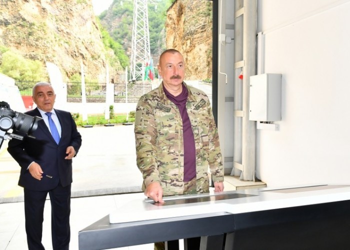 Prezident Göygöl, Kəlbəcər və Laçına getdi- FOTOLAR